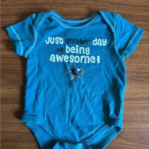 NHL San Jose Sharks Baby Onesie